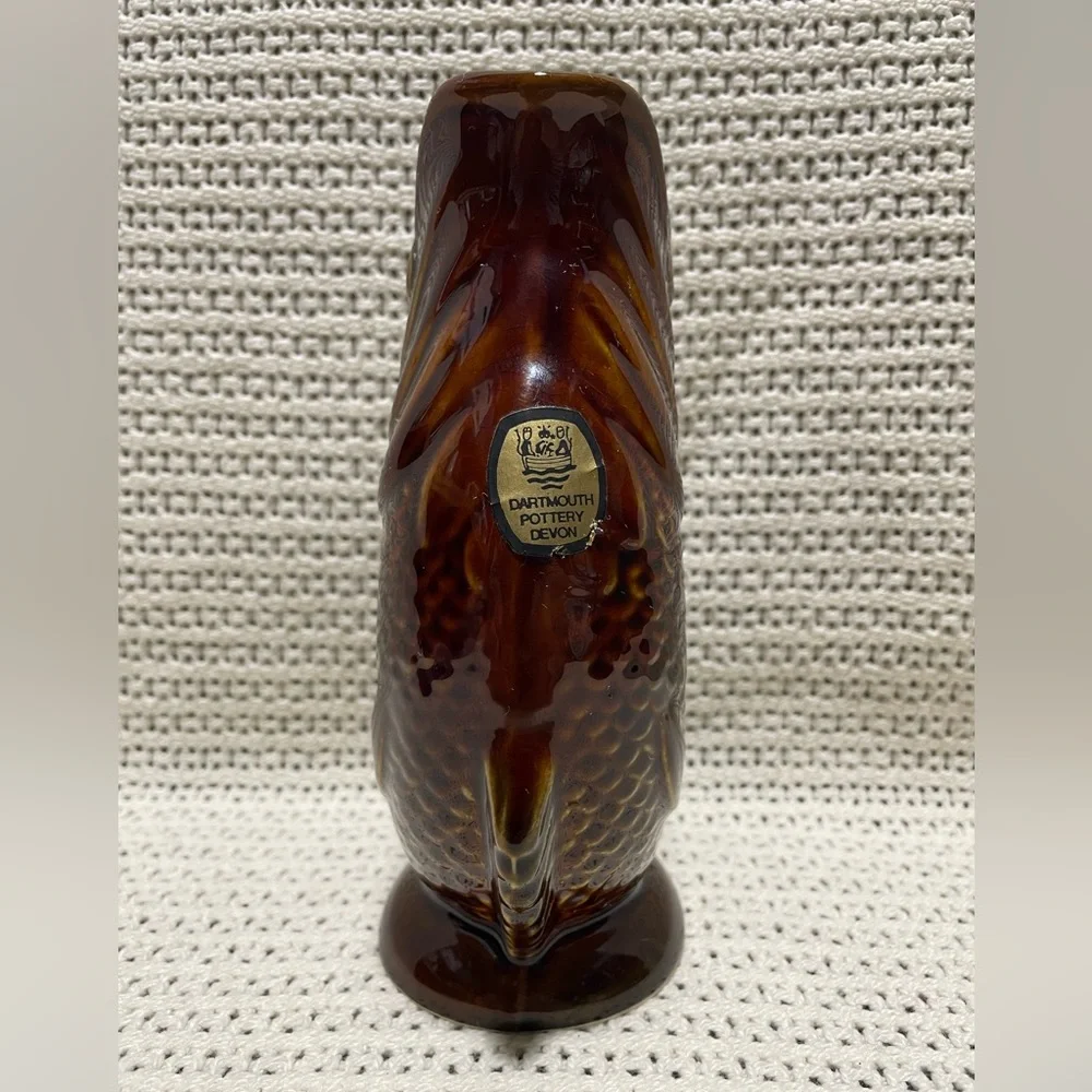 Vintage Brown Fish Glug - Picture 3 of 9